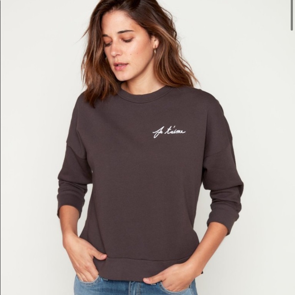 MATE Je Taime sweatshirt worn once